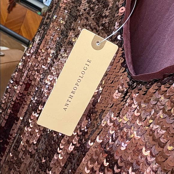 Anthropologie Maeve Kara Sequined Shift Dress - Picture 13 of 16